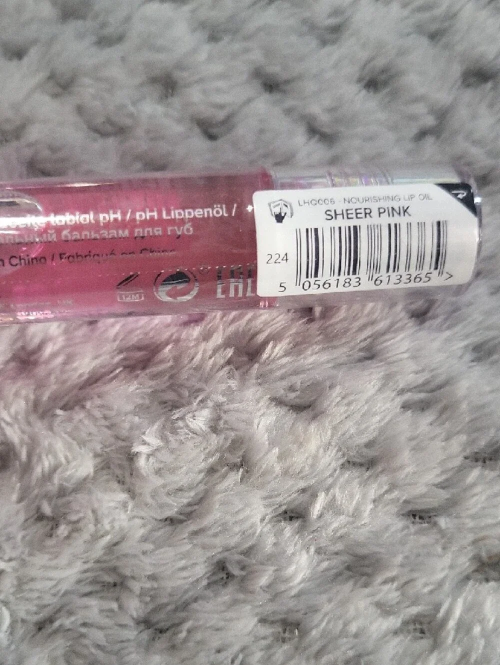 New‎ Lottie Harley Quinn Color-Changing Lip Oil - Pink